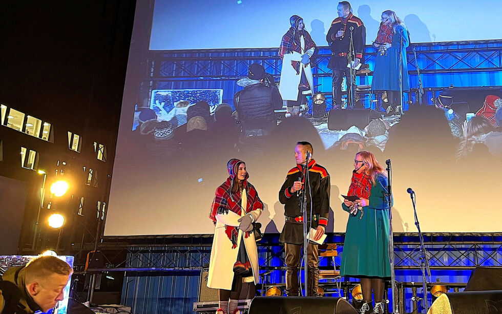 Åpningsfilmen og publikumsfavoritten under TIFF var «Ellos eatnu – La elva leve» av Ole Giæver, der Ella Marie Hætta Isaksen hadde hovedrollen.
 Foto: Elin Wersland