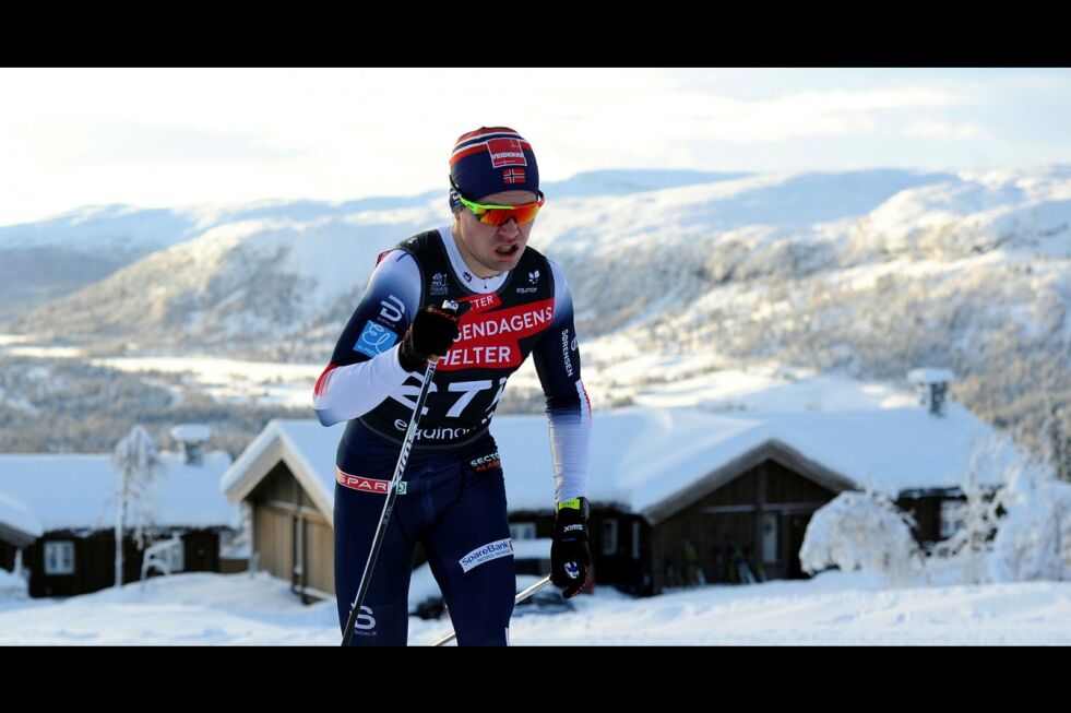 Daniel Stock vant to norgescup-renn forrige helg og er nå klar for 50-kilometeren i Holmenkollen til helga. Foto: Svein Halvor Moe