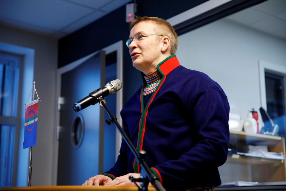 Klinikksjef Amund Peder Teigmo ville reduserer den viktige familieenheten tilbud til kun å gjelde samer i den nordligste regionen, men ble stoppet. Her under åpningen av Sámi klinihkka. Arkivfoto: June Helén Bjørnback
 Foto: June Helén Bjørnback