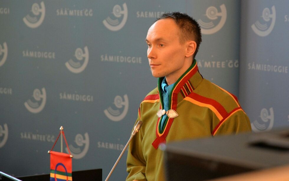 Sametingsråd Runar Myrnes Balto (NSR).
 Foto: Steinar Solaas