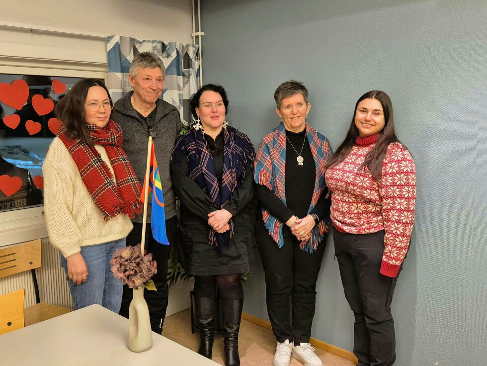 Topp 5 i NSR Nordre: Marit Mikkelsdatter Kemi, Tor Bjørnar Henriksen, Silje Karine Muotka, Hanne Marion Gaup og Grethe Julianne Haraldsdatter Skum.
 Foto: Per Johnny Sara