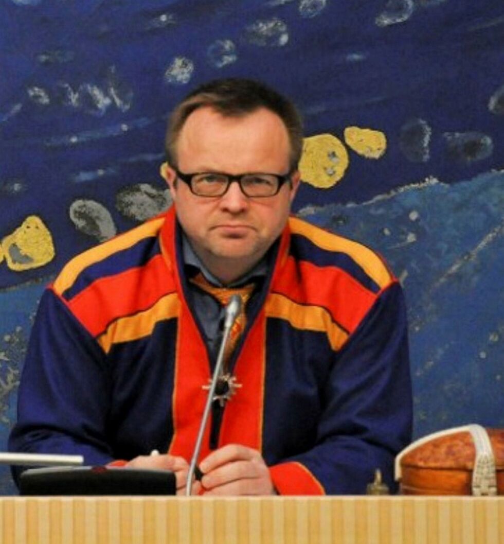 Jørn Are Gaski fra den tida han var plenumsleder. Nå er han leder i kontrollutvalget.
 Foto: Privat