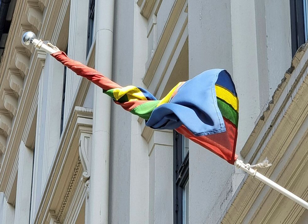 Det har vært litt krøll med å få den 12. samiske flaggdagen frem til formelt vedtak i Sametinget.
 Foto: Steinar Solaas