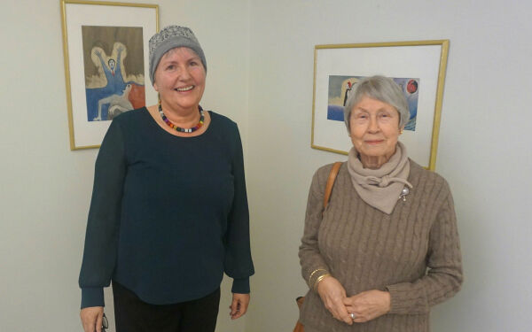 Mange ville åpne kunsthjørnet