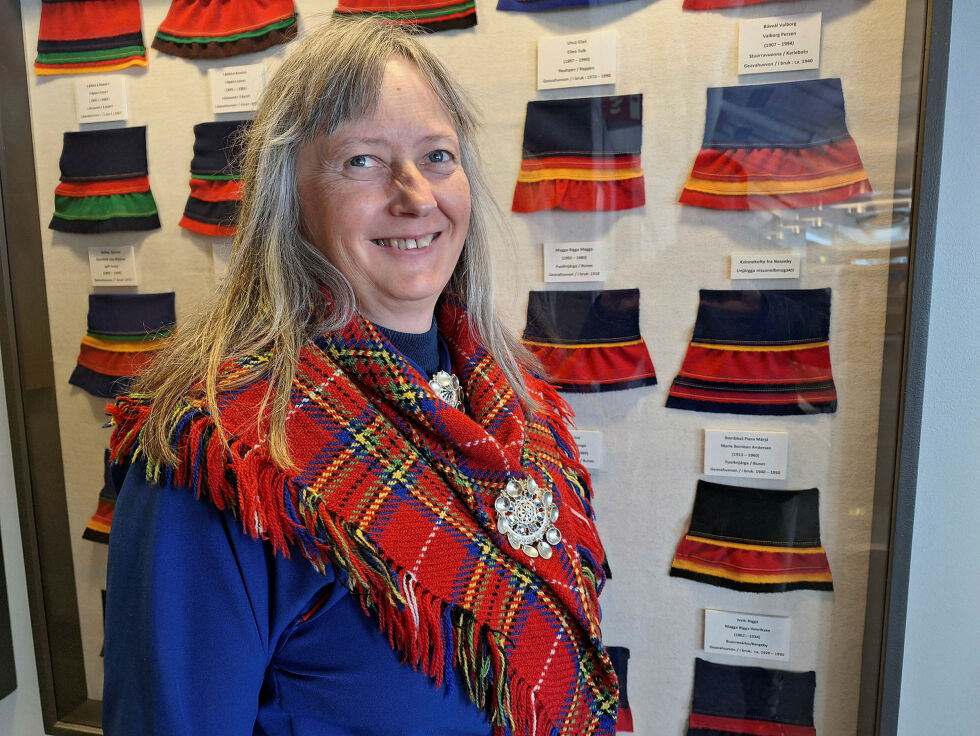 Jorunn Jernsletten var kledd opp i anledning dagen.
 Foto: Torbjørn Monsen