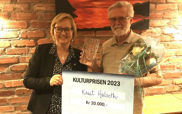 Knut Halseth mottok kulturprisen