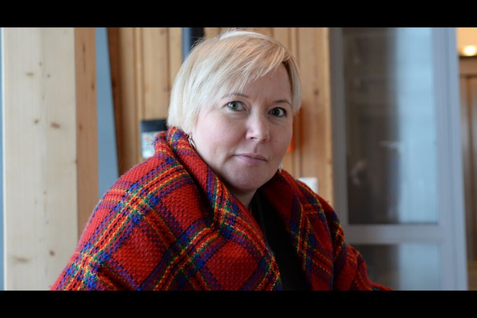 Marie Therese Nordsletta Aslaksen fra Karasjok var sametingsrepresentant for Samer Sørpå i perioden 2013-2017, som eneste i gruppa. I sametingsvalget 2017 stilte hun til valg for det nyopprettede samepolitiske partiet Šiella, men partiet fikk ikke nok stemmer til å komme inn på Sametinget.
 Foto: Steinar Solaas