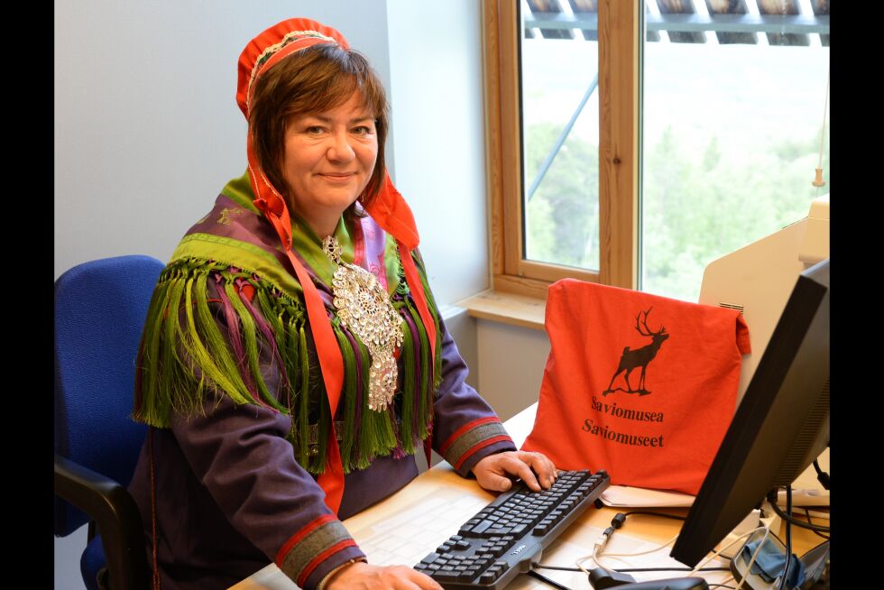 Mariann Wollmann Magga er sametingsrepresentant for Arbeiderpartiet fra Østre krets.
 Foto: Steinar Solaas