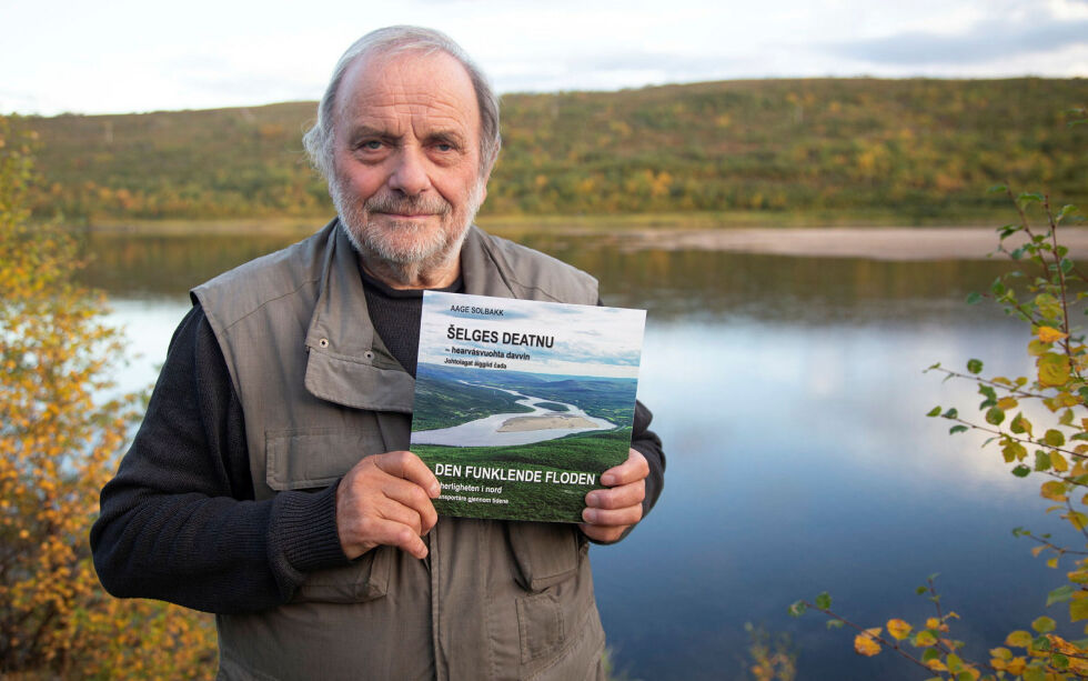 Aage Solbakk med tankevekkende takketale for kongelig heder.
 Foto: Privat