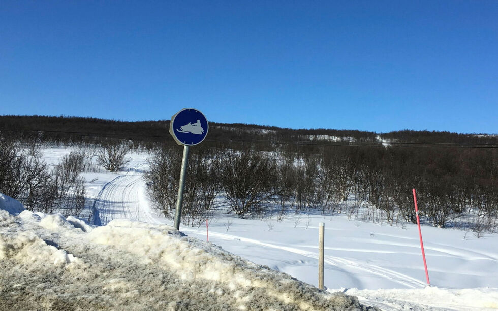 Tolv skuterløyper er helt åpne per 10. januar. To løyper er delvis åpna.
 Foto: Lisbeth Myrvang