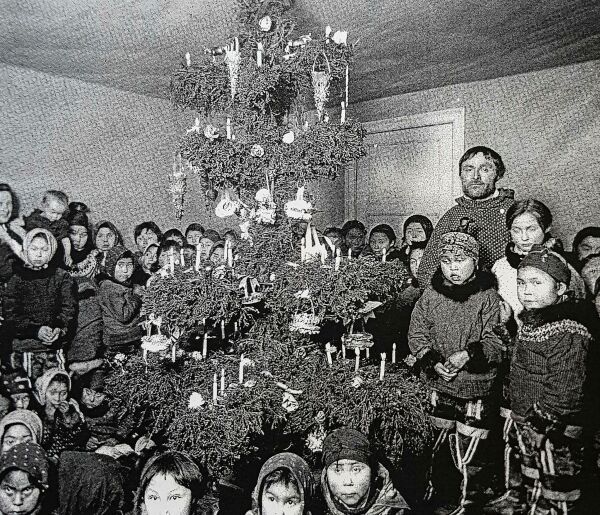 Nesten en julehistorie fra Jiernáknjárga
