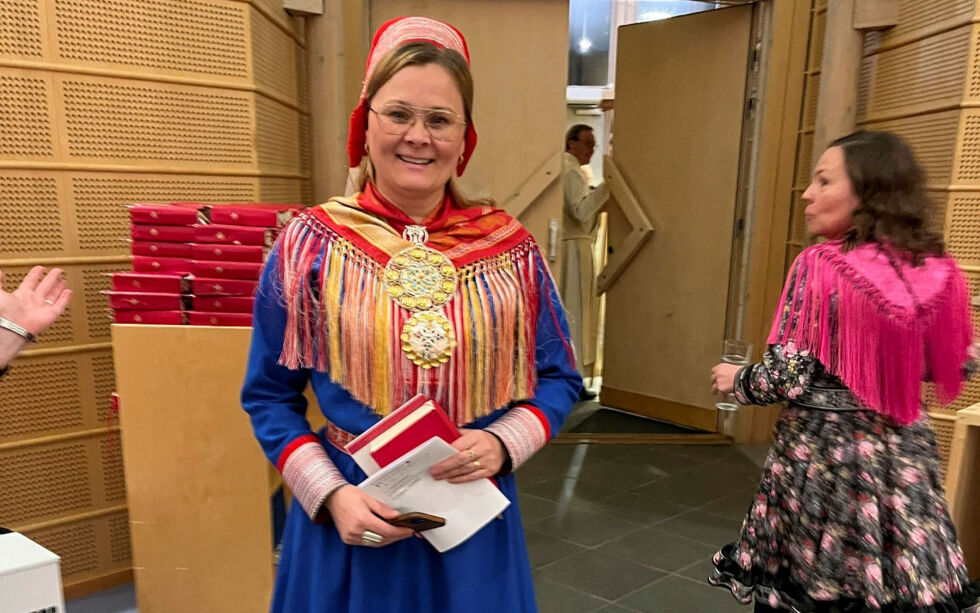 Sara Ellen Anne Eira tar ikke gjenvalg som leder i Samisk kirkeråd.
 Foto: Elin Wersland.