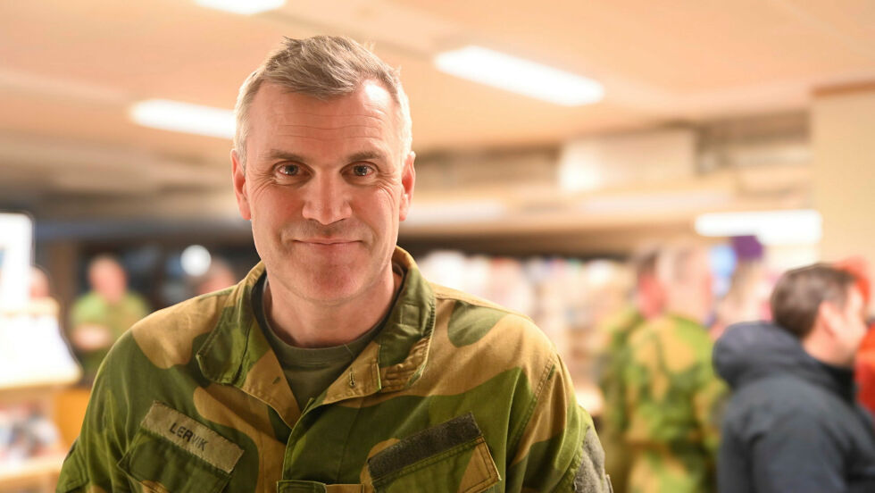 Sjef Hæren, generalmajor Lars S. Lervik, er godt fornøyd med regjeringens forslag om å styrke det norske Forsvaret med omlag 17 milliarder kroner.
 Foto: Irmelin Klemetzen