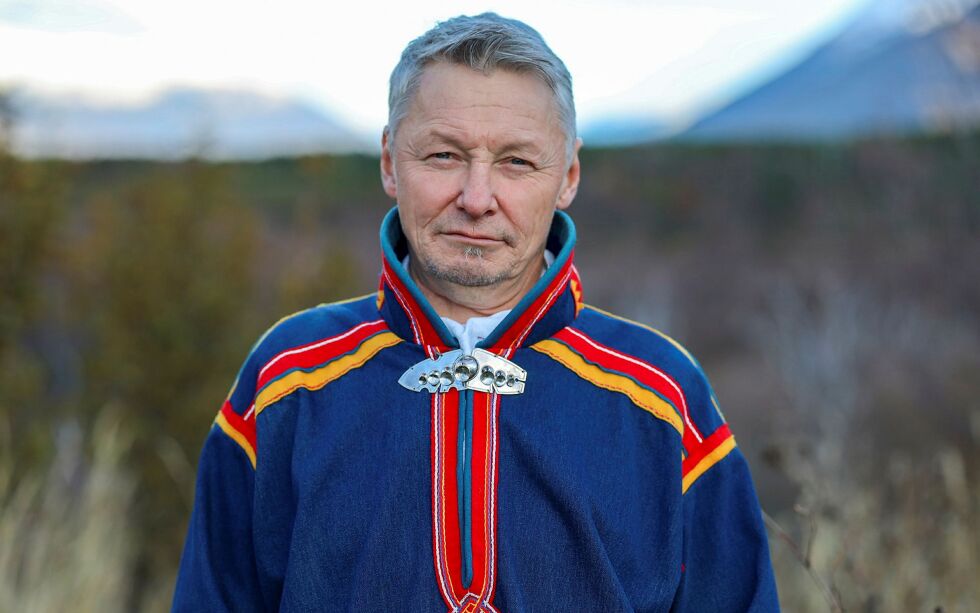 – I Sápmi har vi måttet være på vakt for konsekvensene av den grønne omstillingen, sier Samerådets president Per-Olof Nutti.
 Foto: Saami Counccil/Piera Heaika.