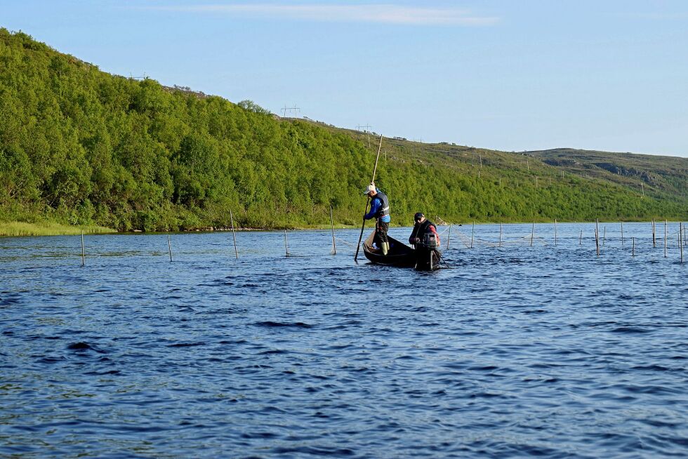 Lakse­stan­sen gjel­der alle ty­per red­skap og alle fisk­ere.