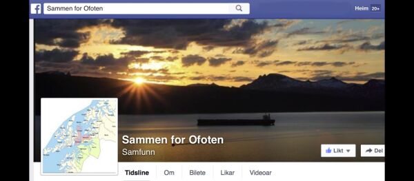 Anonym Facebookside og nettside