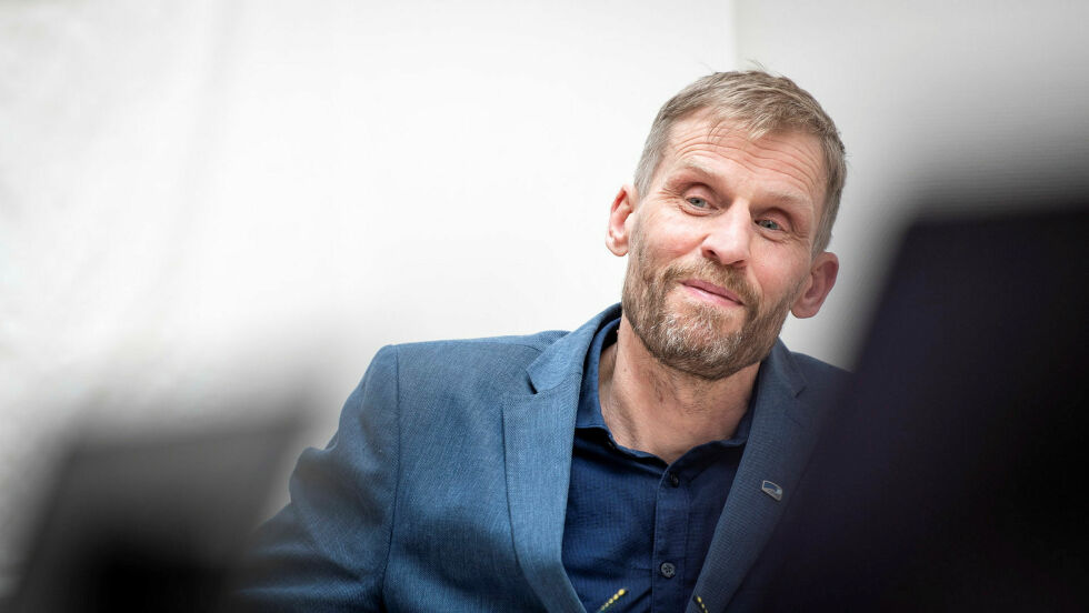 Ordfører Jo Inge Hesjevik er godt fornøyd med fødselstallene for Porsanger kommune.
 Foto: Cecilie Bergan Stuedal