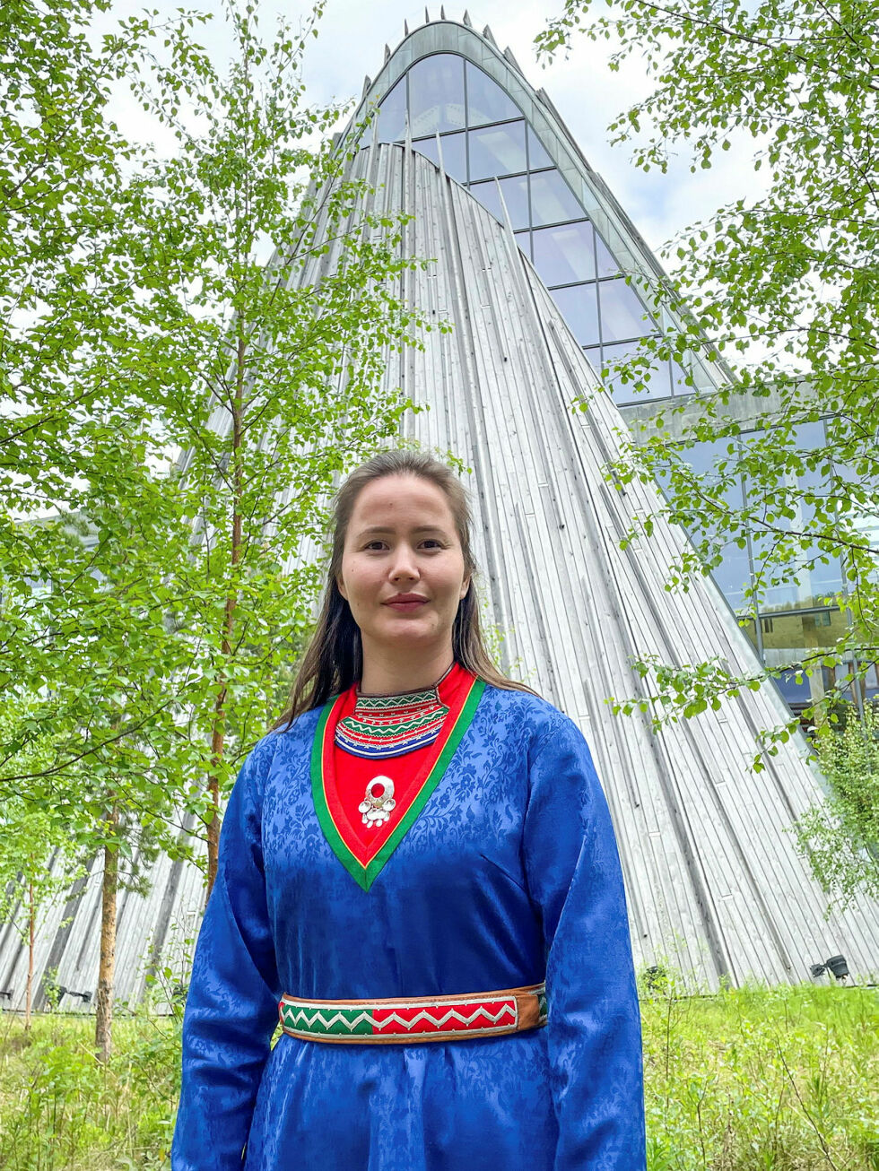 Maja Kristine Jåma.
 Foto: Árvu/Sametinget