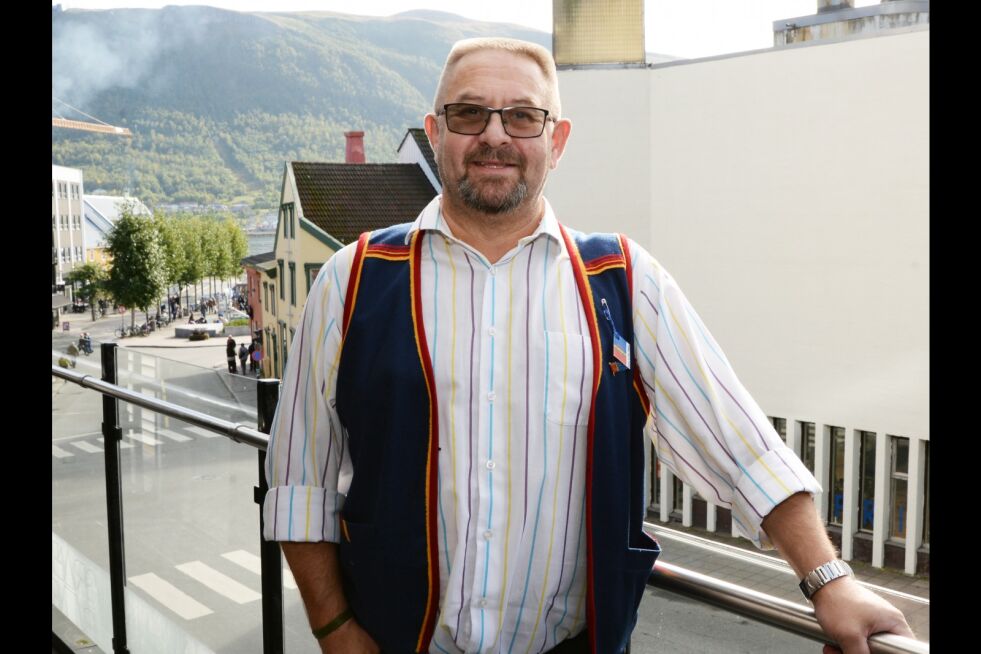 Samenes Folkeforbund har utnevnt Stein Are Olsen til presidentkandidat. Om han ­eller SFF kommer inn på Sametinget er et åpent spørsmål.
 Foto: Steinar Solaas