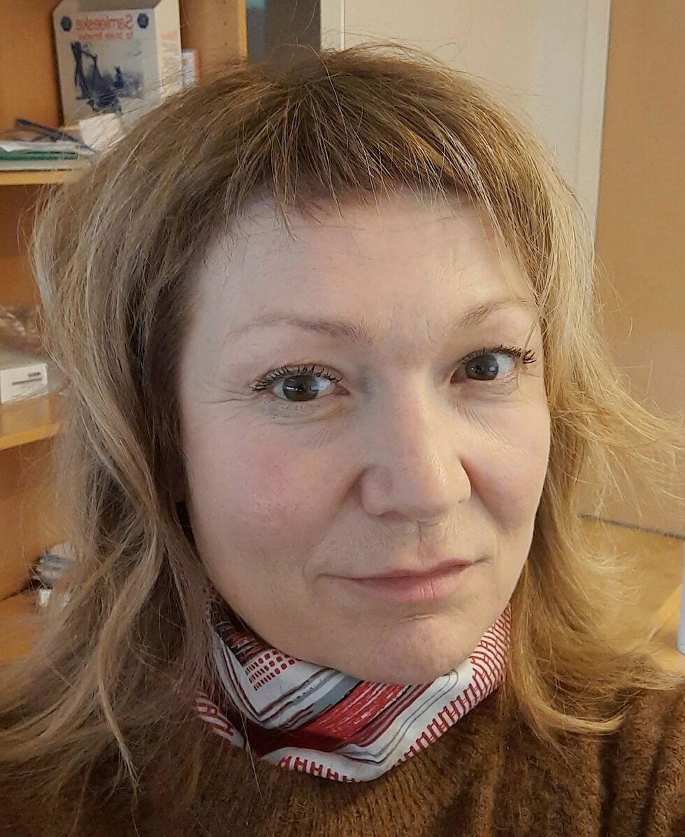 Cecilie Hansen fra Pasvikdalen er leder i Senterkvinnene i Finnmark
 Foto: Privat