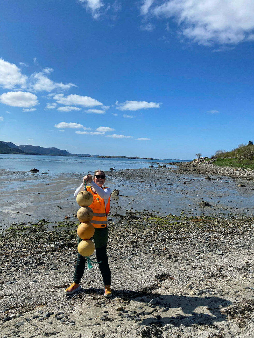 Ellen Sandvik Mikkelsen er opptatt av å ta vare på havet, og hverandre.
 Foto: Vårt hav/Hold Norge rent
