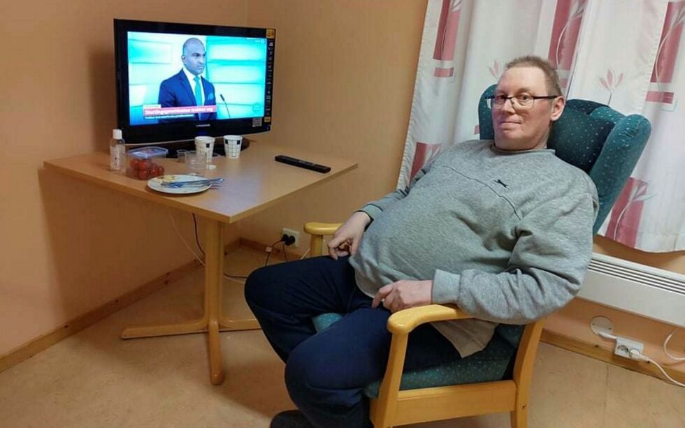 Øystein Eriksen er svært takknemlig for all hjelp og støtte han får i forbindelse med oppholdet på helsesenteret i Nyborg. – Jeg må inn­røm­me at tå­re­ne pres­set på da jeg så re­spon­sen, for­tel­ler han.
FOTO: PRIVAT
