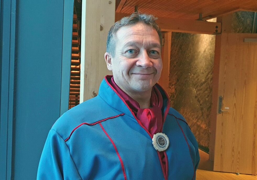 Tor Gunnar Nystad er sametingsreprsentant for NSR i Sør-Norge valgkrets. Foto: Steinar Solaas