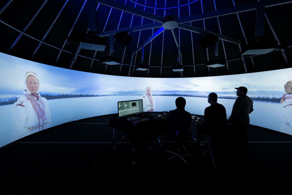Nyheten om det ferske Netflix-samarbeidet kom under det samiske filminstituttets deltakelse på verdens største kunstscene i Venezia med sitt Árran 360°-prosjekt, som en del av den samiske paviljongen.
 Foto: Knut Aaserud