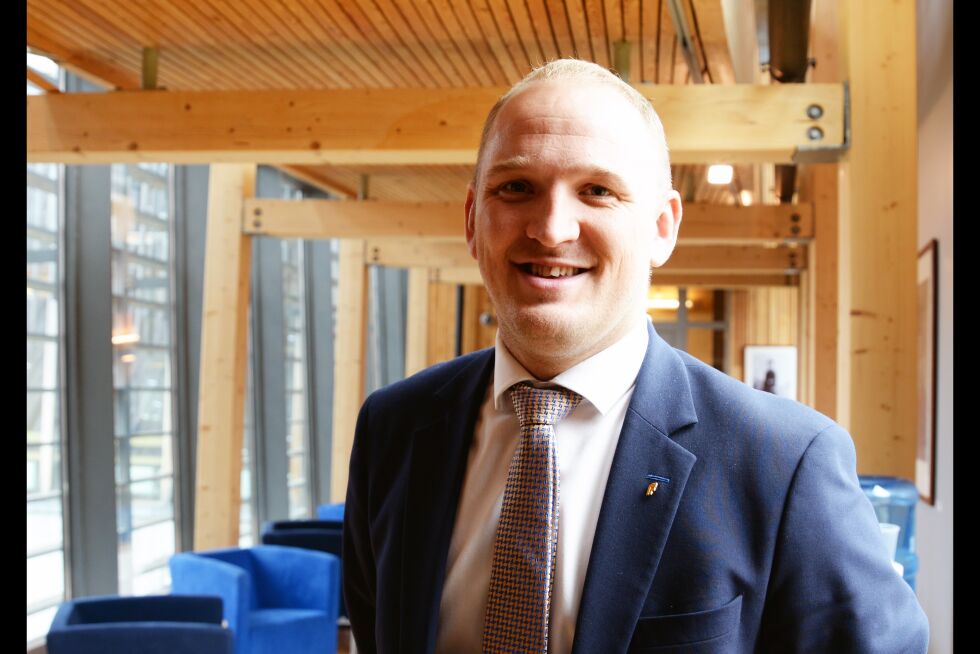 Landbruks- og matminister Jon Georg Dale (FrP) er ikke enig med Sametinget.
 Foto: Steinar Solaas