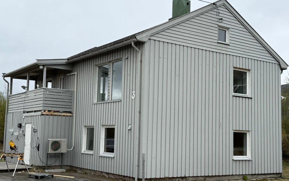 Dette huset i Sagveien i Porsanger er nå solgt.
 Foto: Oskar M Aas