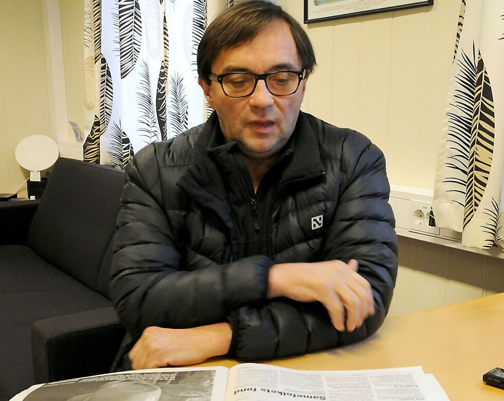 Leavvajoga ja Rastigaissa Samesiida leder Thoralf Henriksen
 Foto: STEIN T SVALA