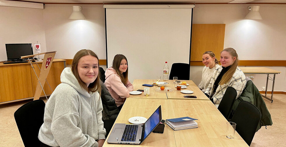 Ungdomsrådet er klar for å komme med forslag.
 Foto: Karolina Ulfig