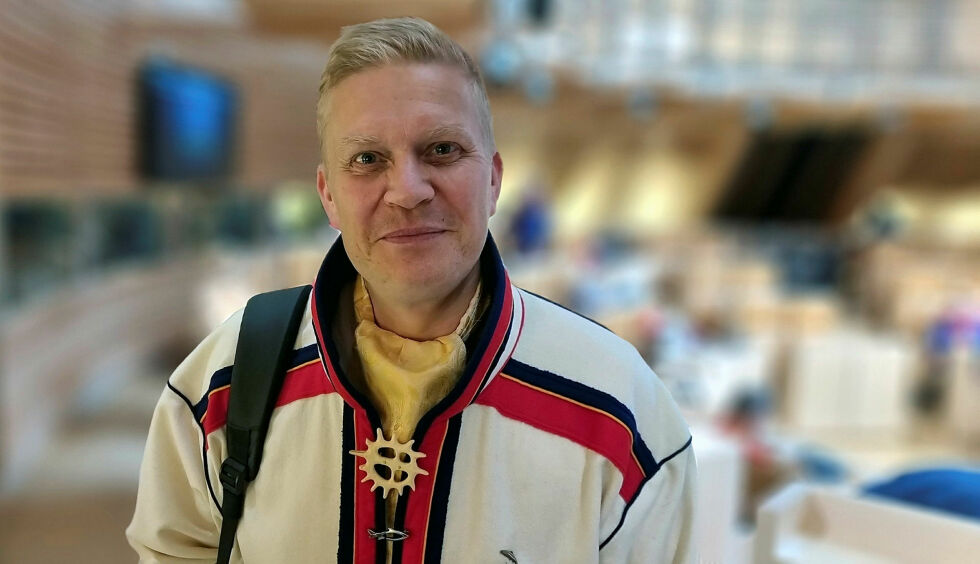 Ronny Wilhelmsen er Arbeiderpartiets leder på Sametinget.
 Foto: Steinar Solaas