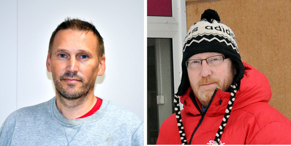 Stig-Ronny Nilsen og Fred Persen, Porsanger FrP
 Foto: Irene Andersen/Arkiv