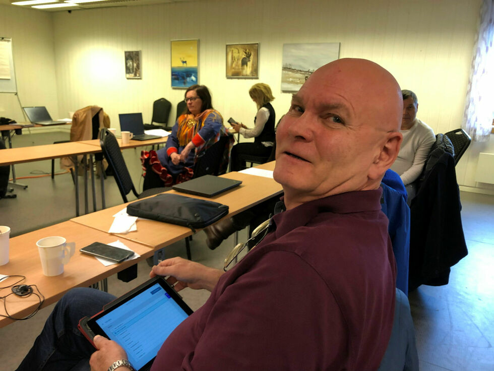 Anders Kleppe fra Karasjok.
 Foto: Stein Torger Svala