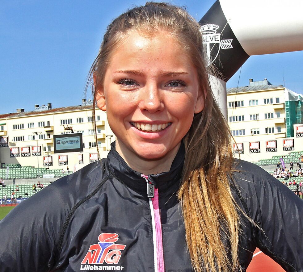 Vibeke Persen har byttet klubb og føler hun er i rute til det som blir hennes andre sesong på juniornivå. Lysten til å gå fort på ski har aldri vært større.
 Foto: Svein Halvor Moe