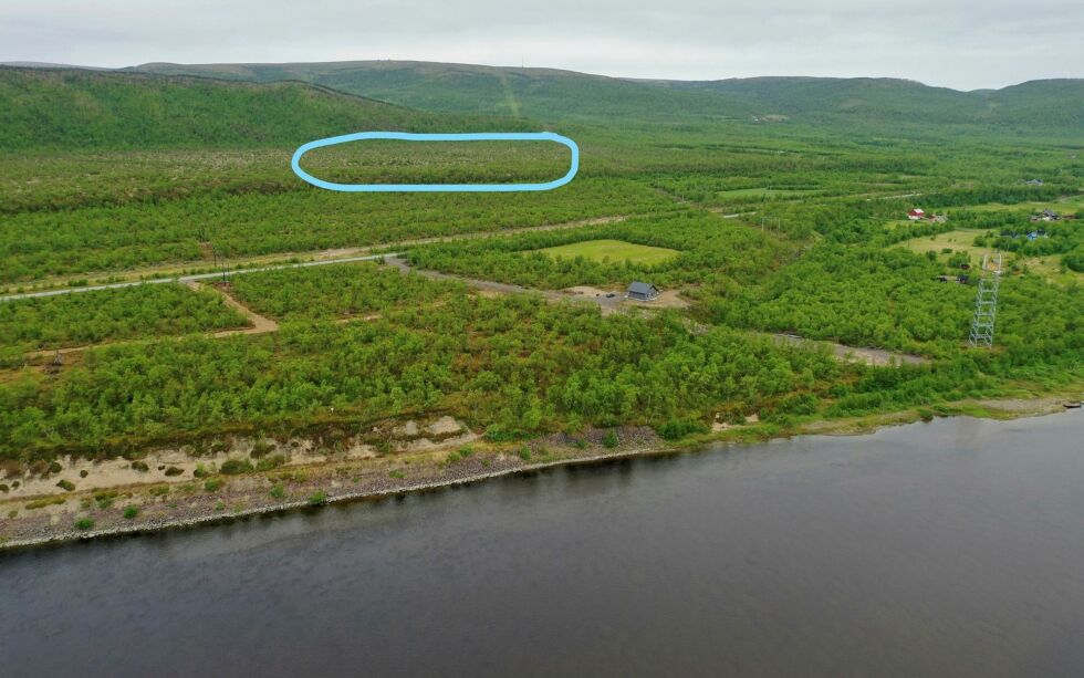 Et av alternativene for plassering av en ny kraftstasjon er i Vestre Seida, like nord for Tana bru.
FOTO: STATNETT