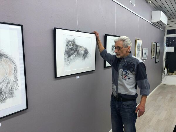 Kirkenes-kunstner med utstilling i sør