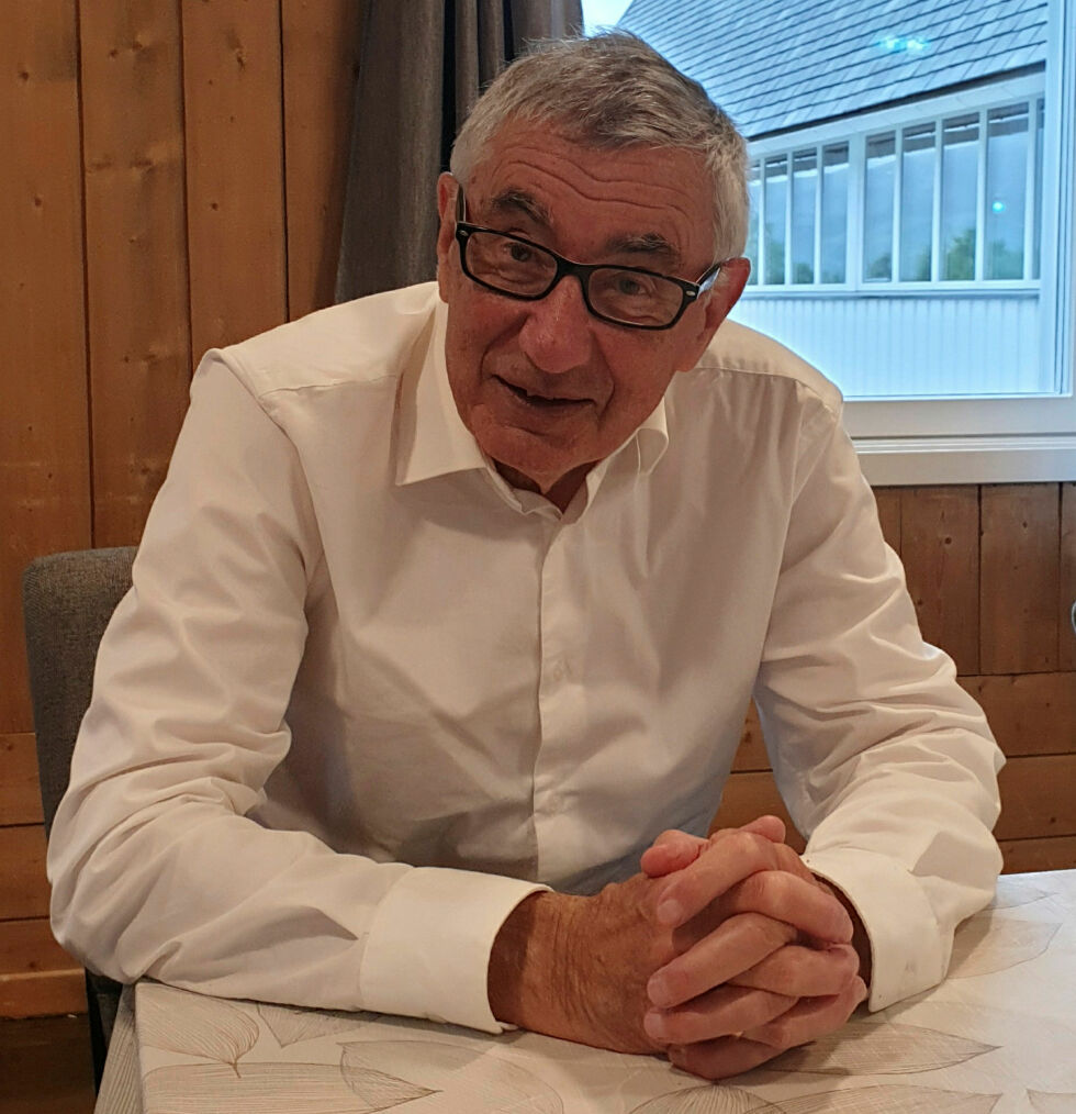 Bjørn Brakestad er sommervikar som sogneprest i Porsanger for fjerde gang.
 Foto: Asfrid Karlsen