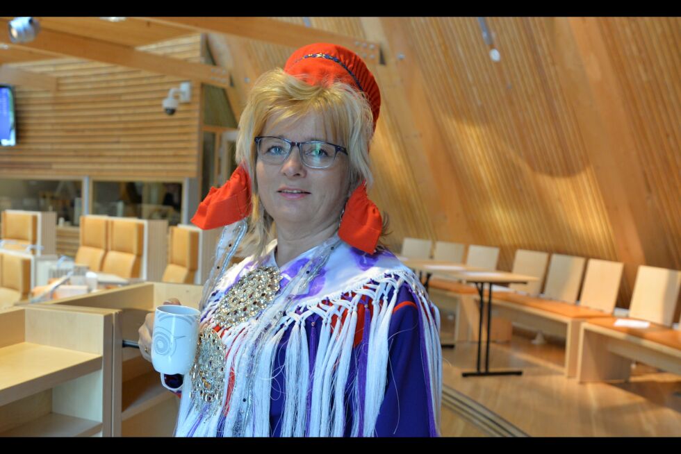 Marit Kirsten Anti Gaup (Ap) fra Karasjok.
 Foto: Steinar Solaas