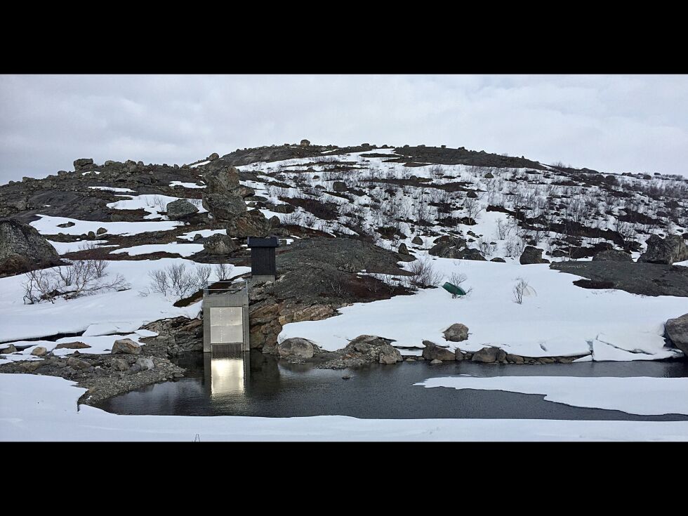 Selv om det er lav vannstand i Valvannet (bildet), er Tinfos Kraft godt innenfor konsesjonsvikårene.
 Foto: Hallgeir Henriksen