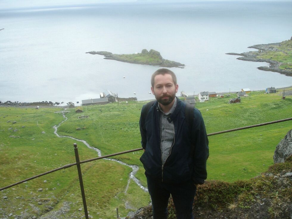 Erlend Skjetne er ute med en ny bok, og handlingen er lagt til Finnmark.
 Foto: Kristian Lund