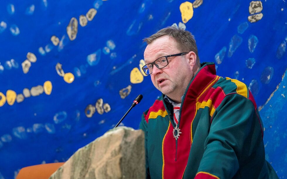 Jørn Are Gaski går fra å være partipolitisk uavhengig til Samefolkets parti. Gaski er medlem av plenumsledelsen.
 Foto: Cecilie Bergan Stuedal