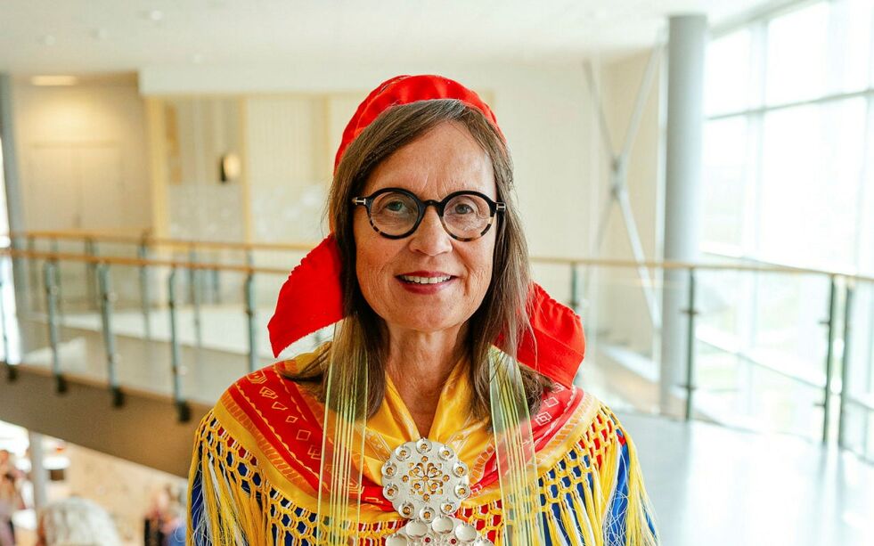 Liv Inger Somby, rektor ved Samisk høgskole.
 Foto: Samisk høgskole