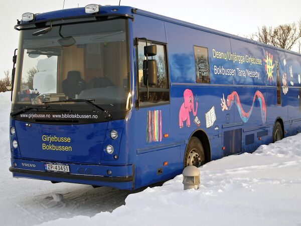 Bokbussen på festival