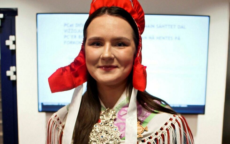 Elle Nystad fra Karasjok er youtuber og prosjektleder for konseptet.
 Foto: Arkivfoto