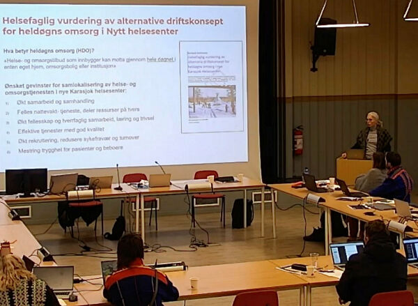 Orientert om nyskolen og helsesenteret