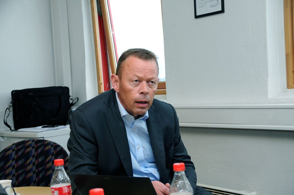 Styreleder Peter Steinnes Larsen påpeker at det er skapt usikkerhet både i forhold til finansiøren og de ansatte.
 Foto: Hallgeir Henriksen