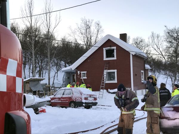 Boligbrann i vestre Porsanger