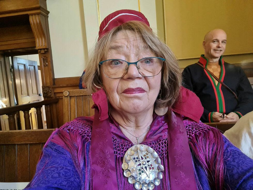 – Norge har virkelig vist sitt sanne jeg, sier leder for Karasjok sameforening, Ragnhild Nystad, om Høyesteretts flertallsdom i Karasjok-saken.
 Foto: Privat